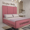 NORMAL BASE BED-44 PLUSH PINK