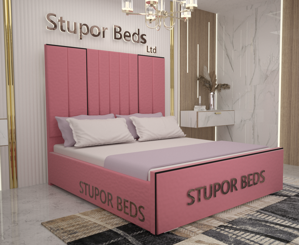 Ramona Velvet Bed - Image 3