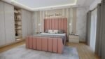 Julete Velvet Bed - Image 3