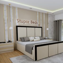 Jasfina Velvet Bed
