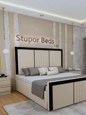 Single velvet bed on sale