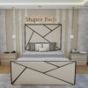 NORMAL BASE BED-54 CREAM Bed in Belfast