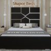 NORMAL BASE BED-57 GREY Strip bed Glasgow