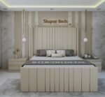 Velvet Double Bed Estrella - Image 2