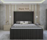 Velvet Double Bed Estrella - Image 4