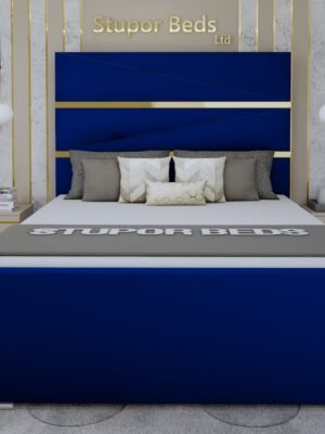fabric single bed