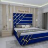 Strip ottoman bed