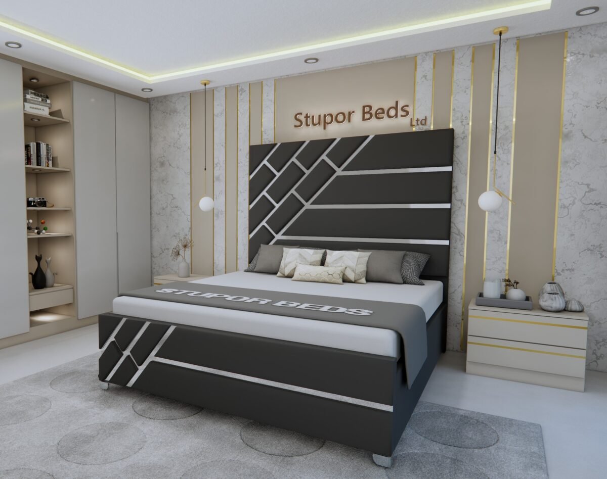 Francisca Strip Bed - Image 5
