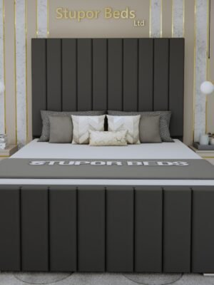 double velvet bed with storage