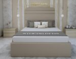 Velvet Bedroom Bed