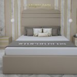 Velvet Bedroom Bed