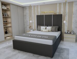Estrella Velvet Bed