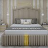 NORMAL BASE BED-95 MINK Strip Bed Free Delivery UK