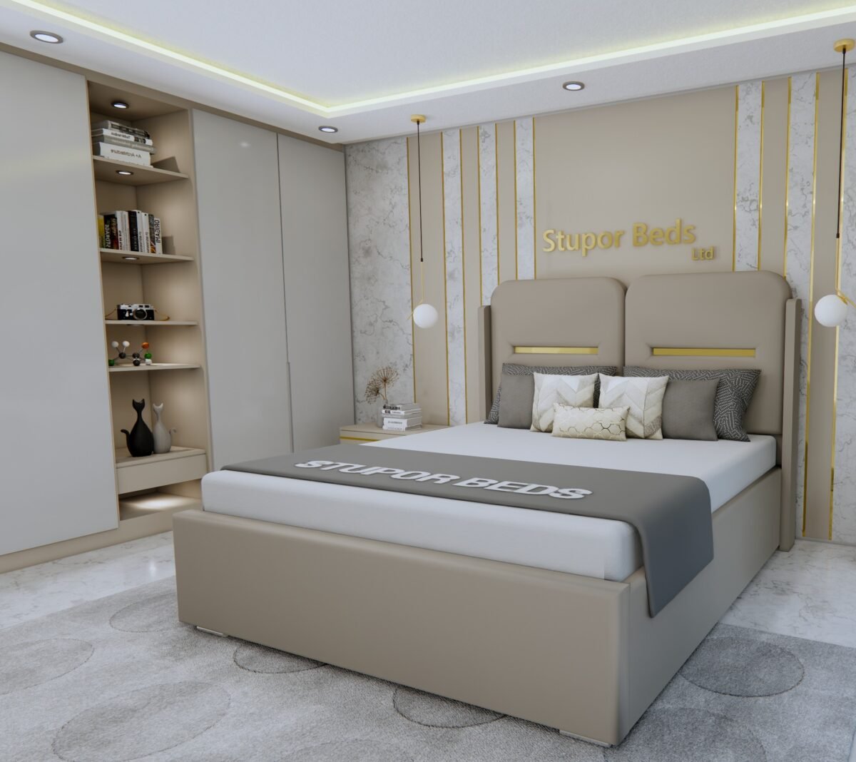 Favi Strip Bed - Image 3