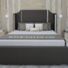 crush velvet bed