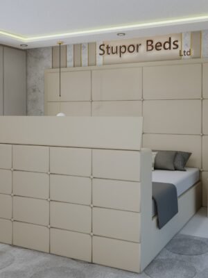 TV BED-1 CREAM