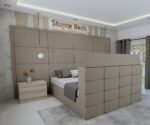 Panel TV Bed