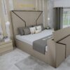 TV BED-13 MINK Mink Velvet TV Bed Double