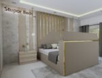 Selin TV Queen Bed - Image 4