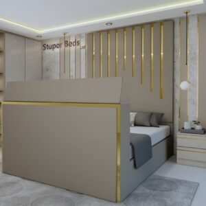 Selin TV Queen Bed