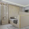 TV BED-4 CREAM