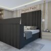 TV BED-7 GREY luxury tv beds