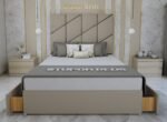 Crushed Velvet Divan Bed