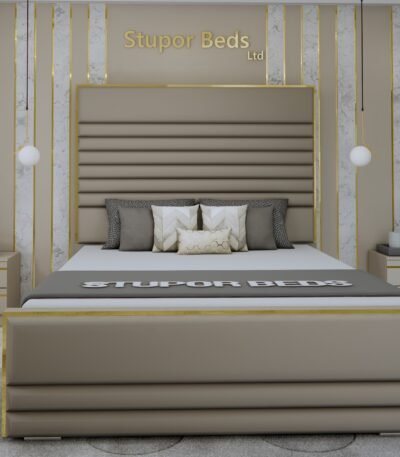 Striped Border Bed
