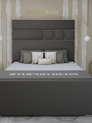 king size velvet bed​
