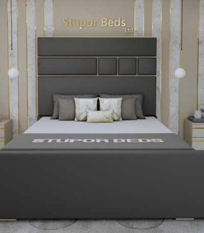 king size velvet bed​