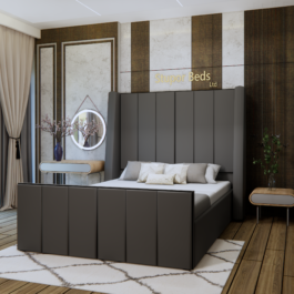 Vasilisa Velvet Wing Bed