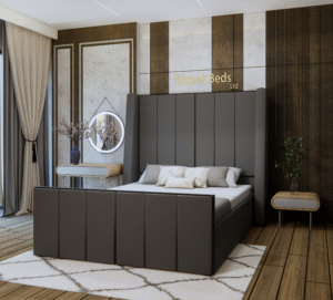 Vasilisa Velvet Wing Bed