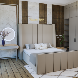 Vasilisa Velvet Wing Bed