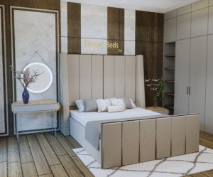 Vasilisa Velvet Wing Bed