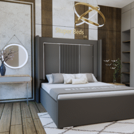 Katia Velvet Wing Bed