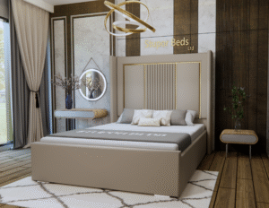 Katia Velvet Wing Bed