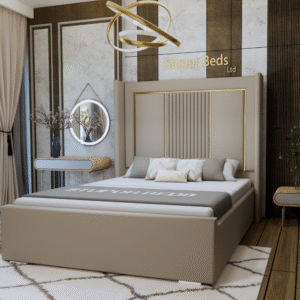 Katia Velvet Wing Bed