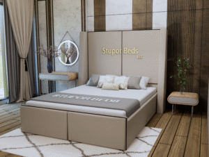 Nelli Velvet Wing Bed