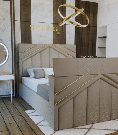 Superking Bed with TV
