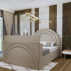 TV BED-20 MINK Beige TV Bed