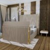 TV BED-21 MINK cheap tv beds