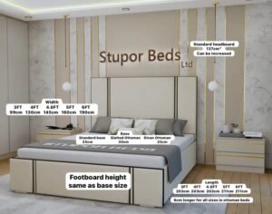 Adhara Velvet Bed