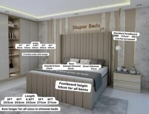Estrella Velvet Bed