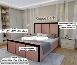 Jasfina Velvet Bed
