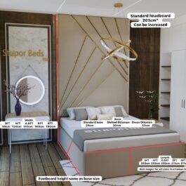 Alexy Queen Strip Bed