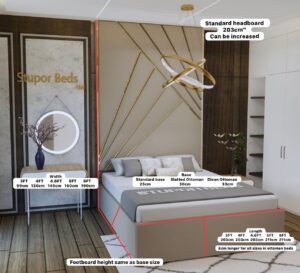 Alexy Queen Strip Bed