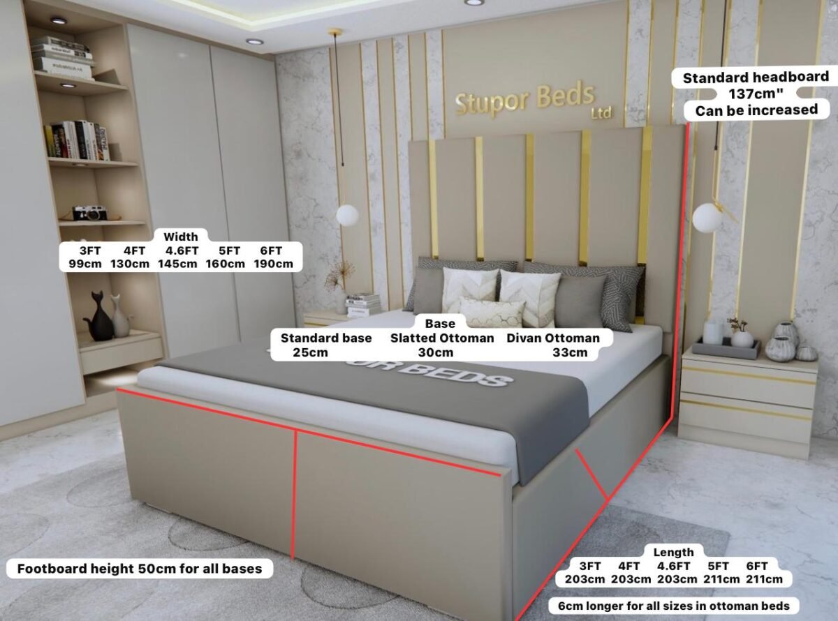 LIzbethStripBed+measurements