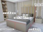 LIzbethStripBed+measurements