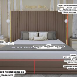 Alejandra Panel Strip Bed