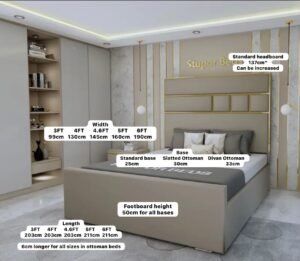 Rimma Velvet Bed